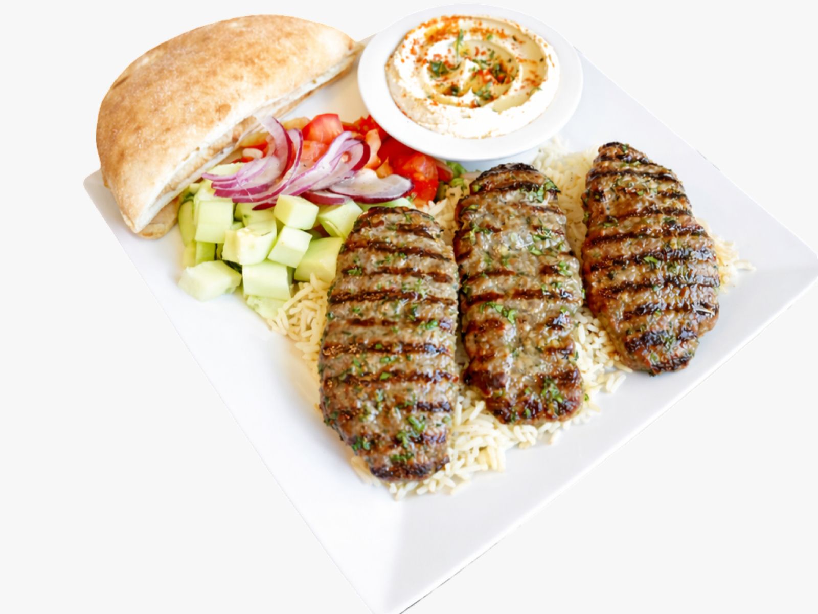 House Kabob Plate.