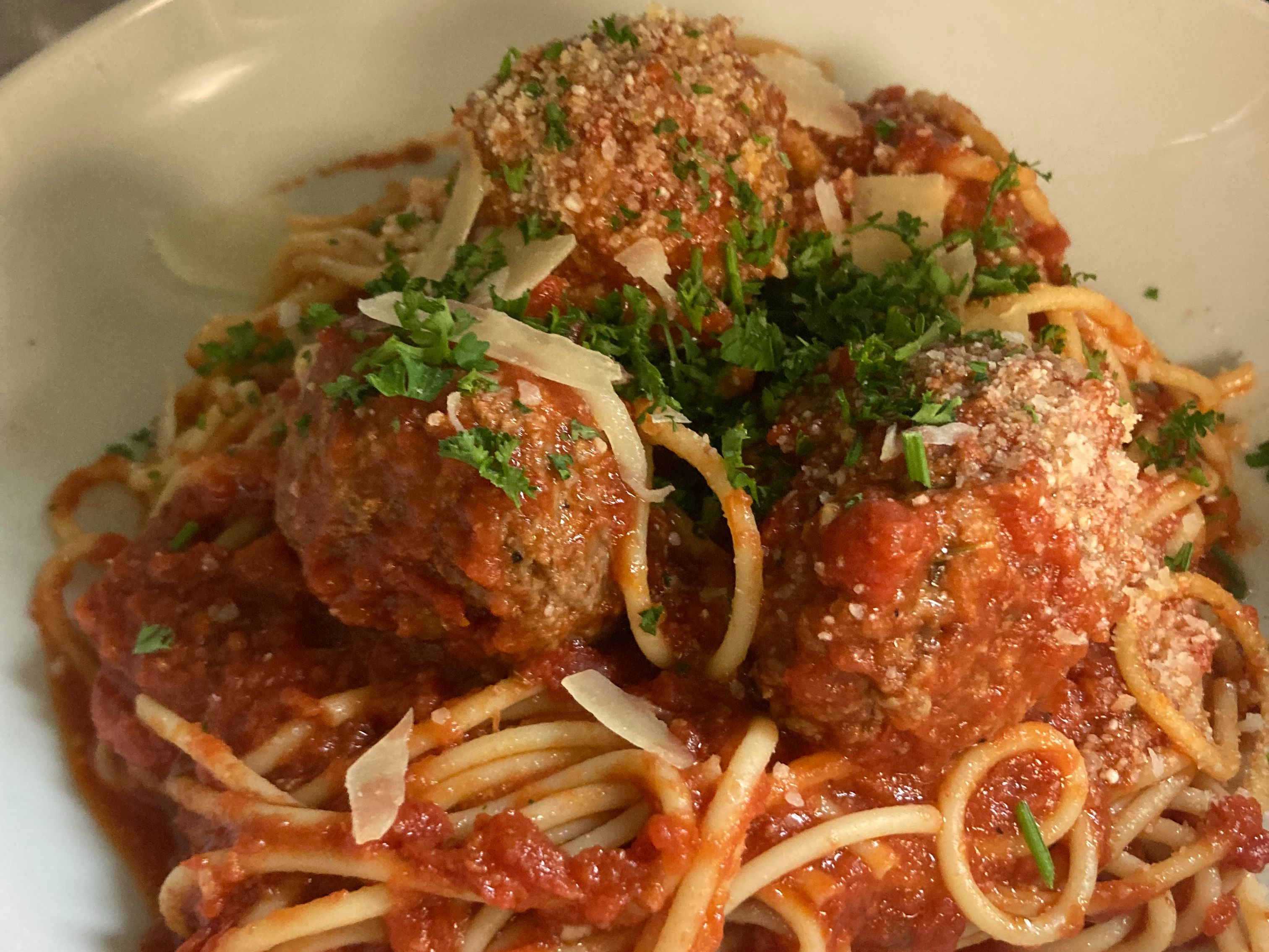 Spaghetti & Meatball.