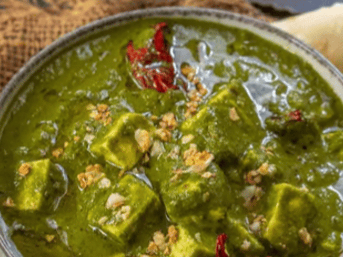 Palak Paneer.