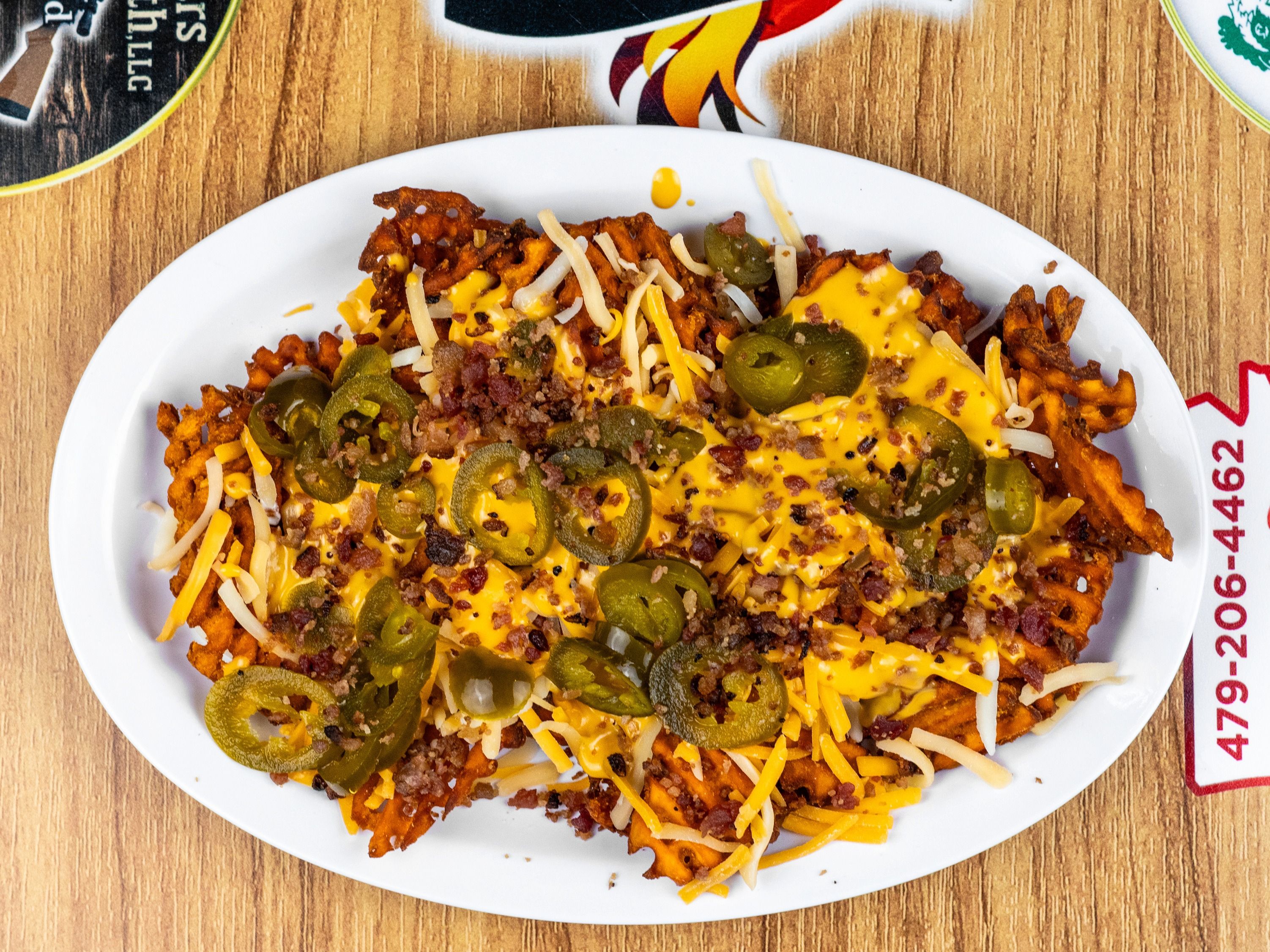 Loaded Sweet Potato Fries.