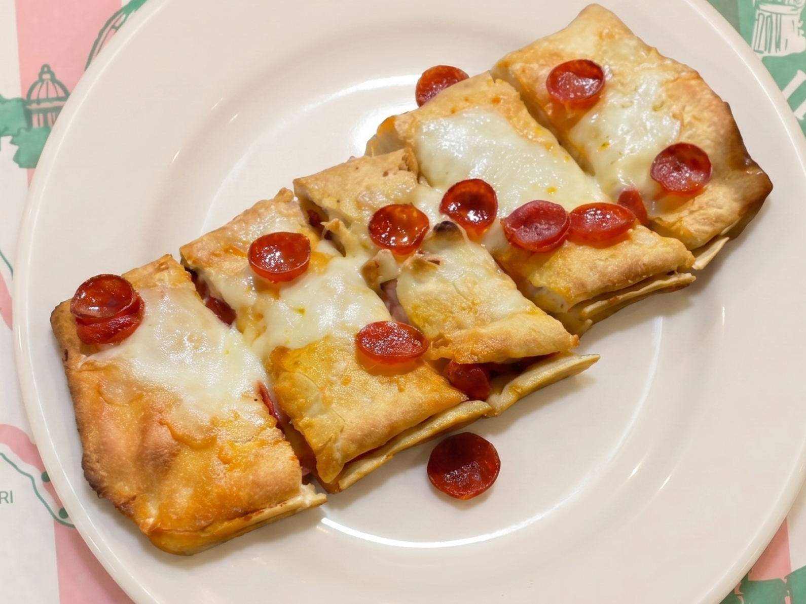Stuffed Pizza.