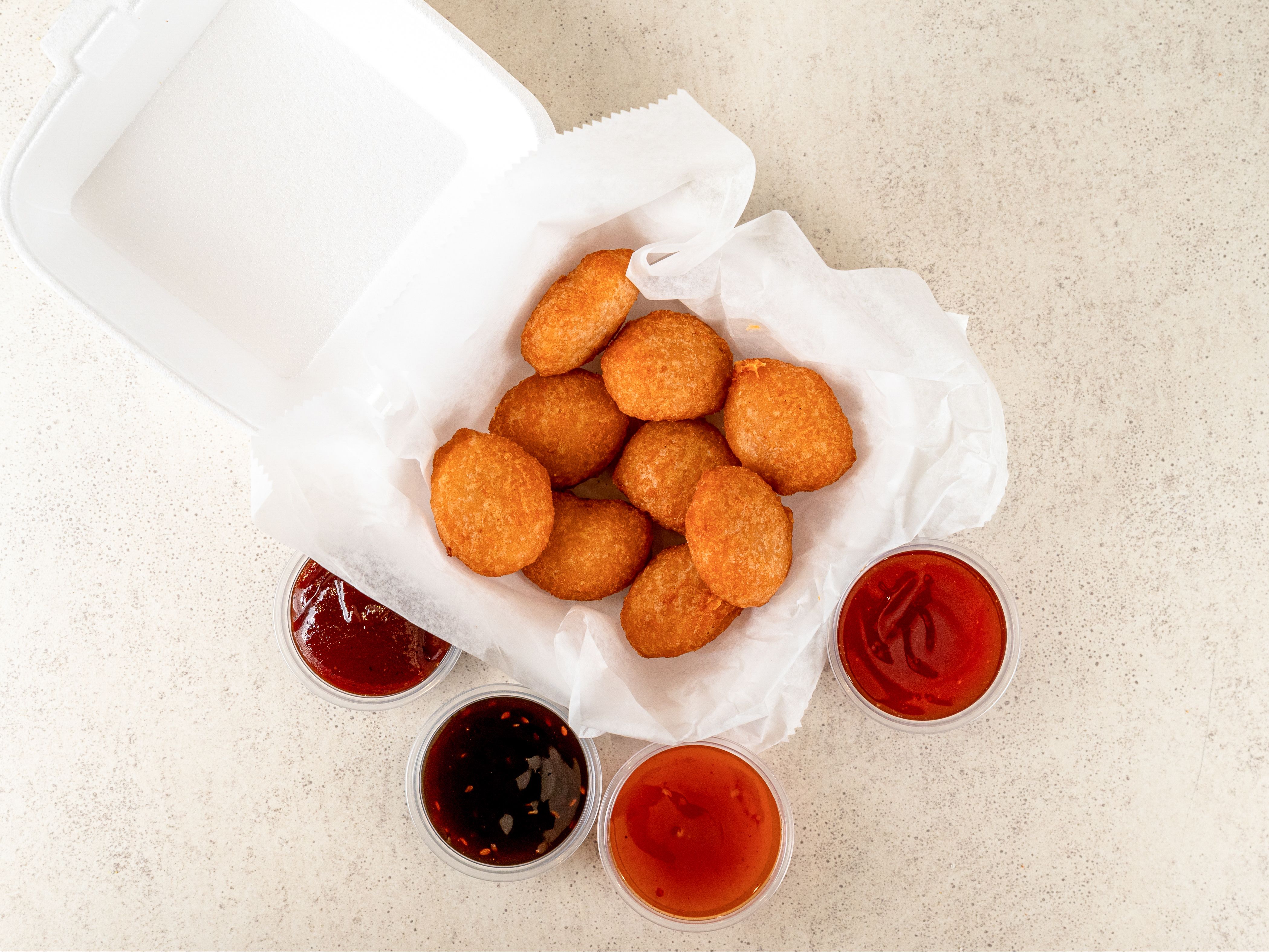 Mac N' Cheese Bites.