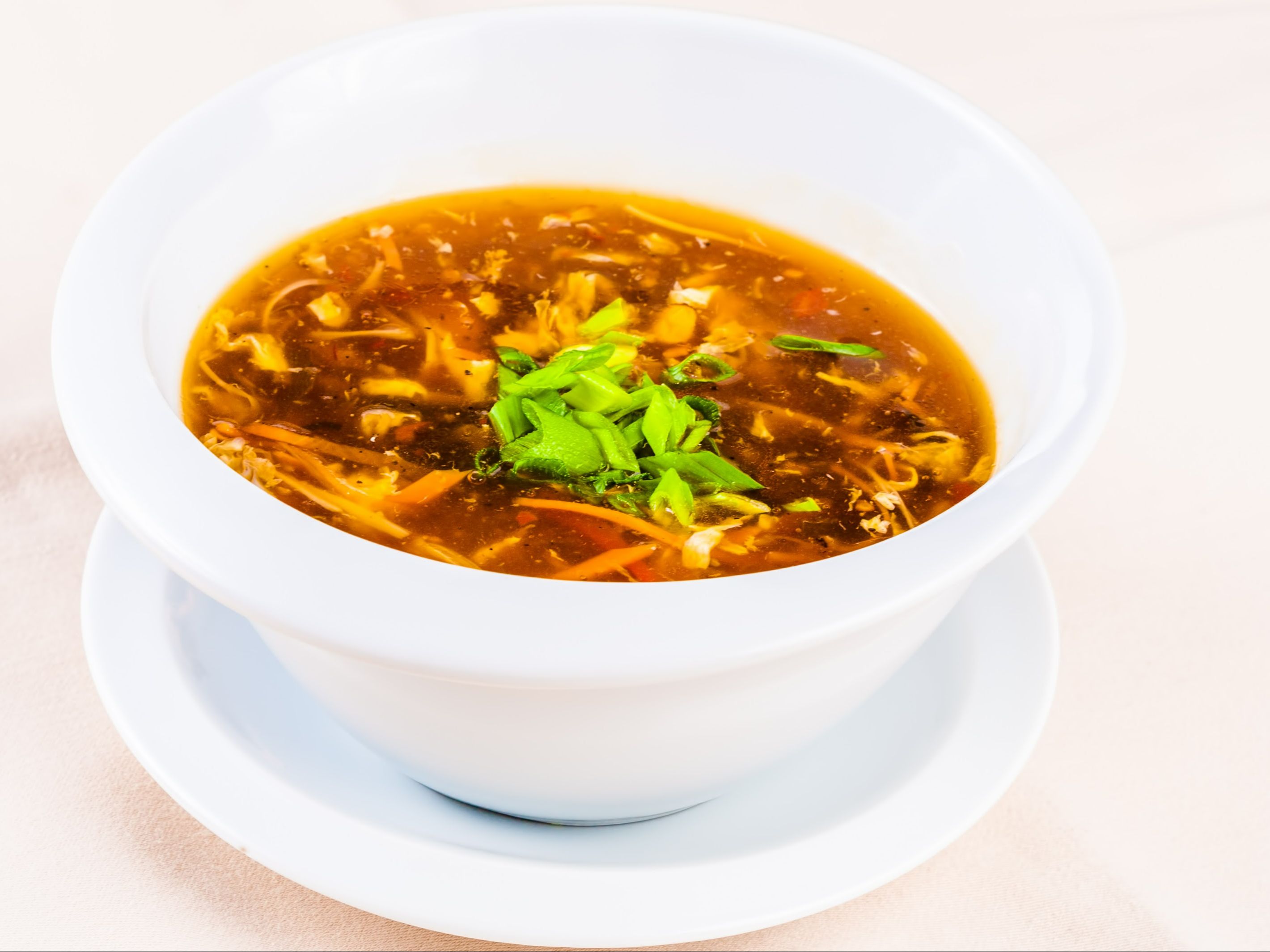 Hot & Sour Soup.