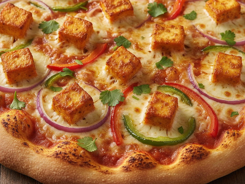 Paneer Tikka Pizza