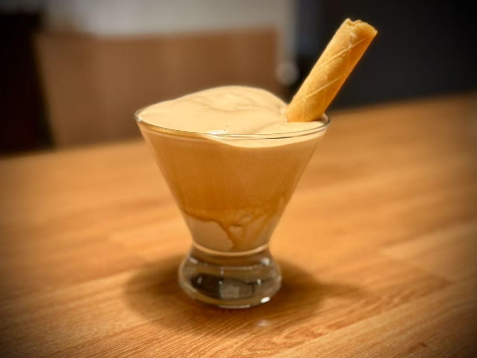 Mousse Affogato à l'érable