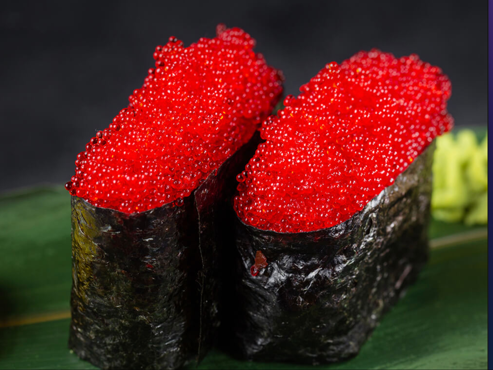 Red Tobiko Gunkan