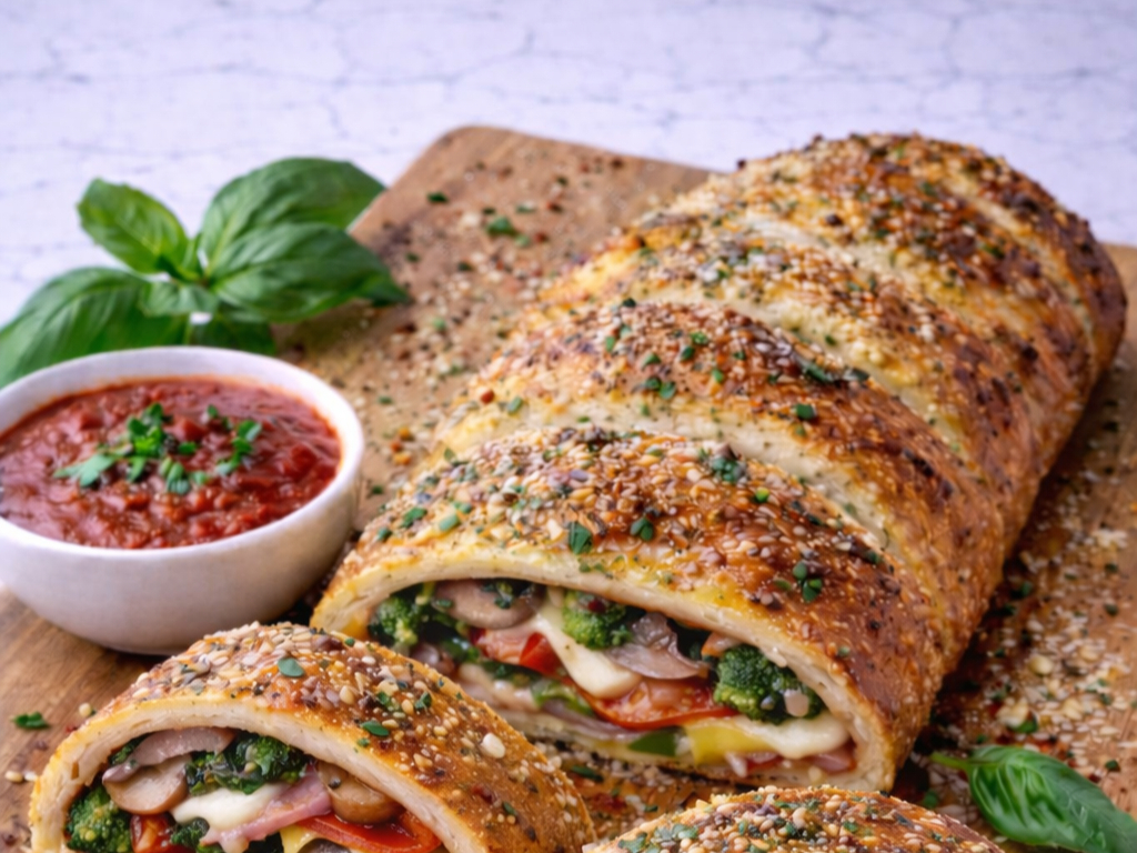 Veggie Stromboli