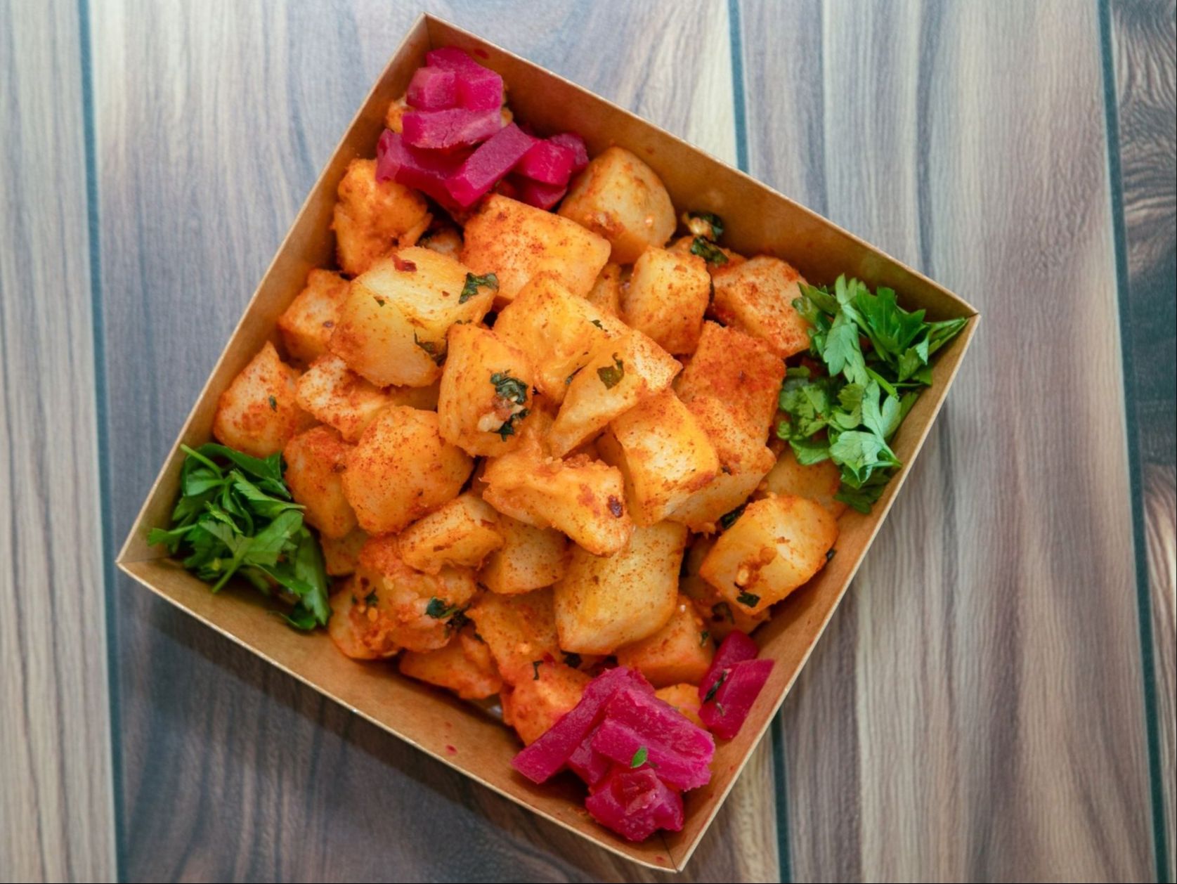 Batata Hara (Spicy Potato).