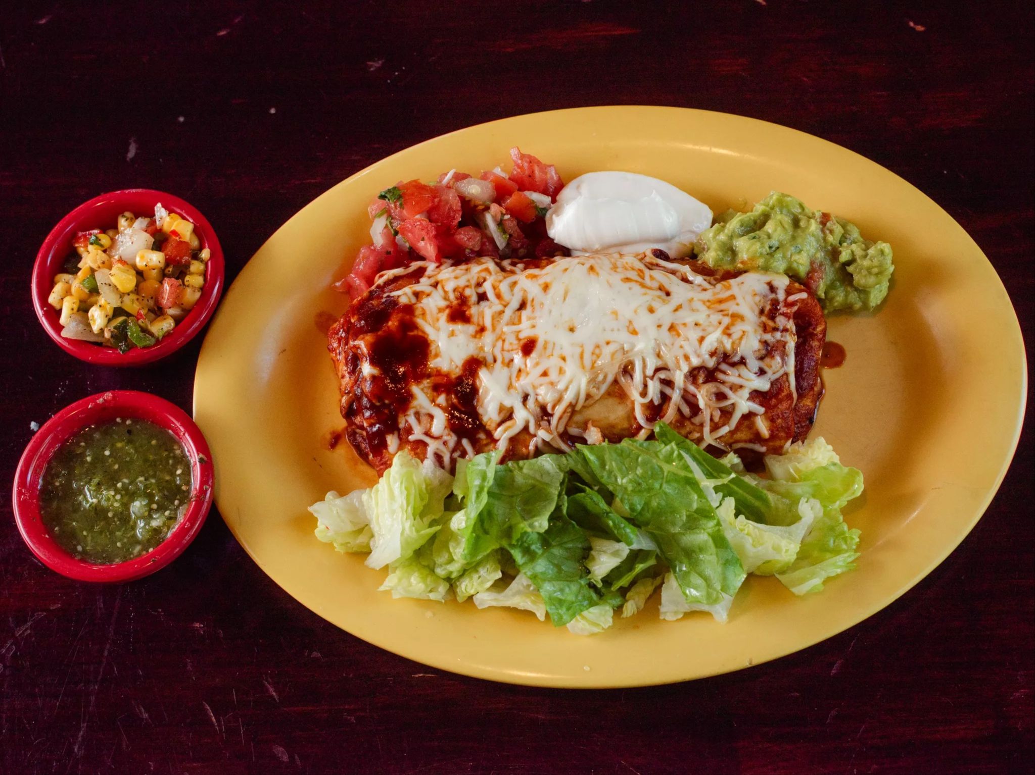 Steak Burro Grande.