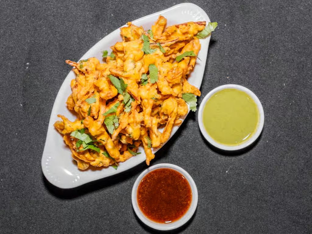 5.Spinach Pakora.