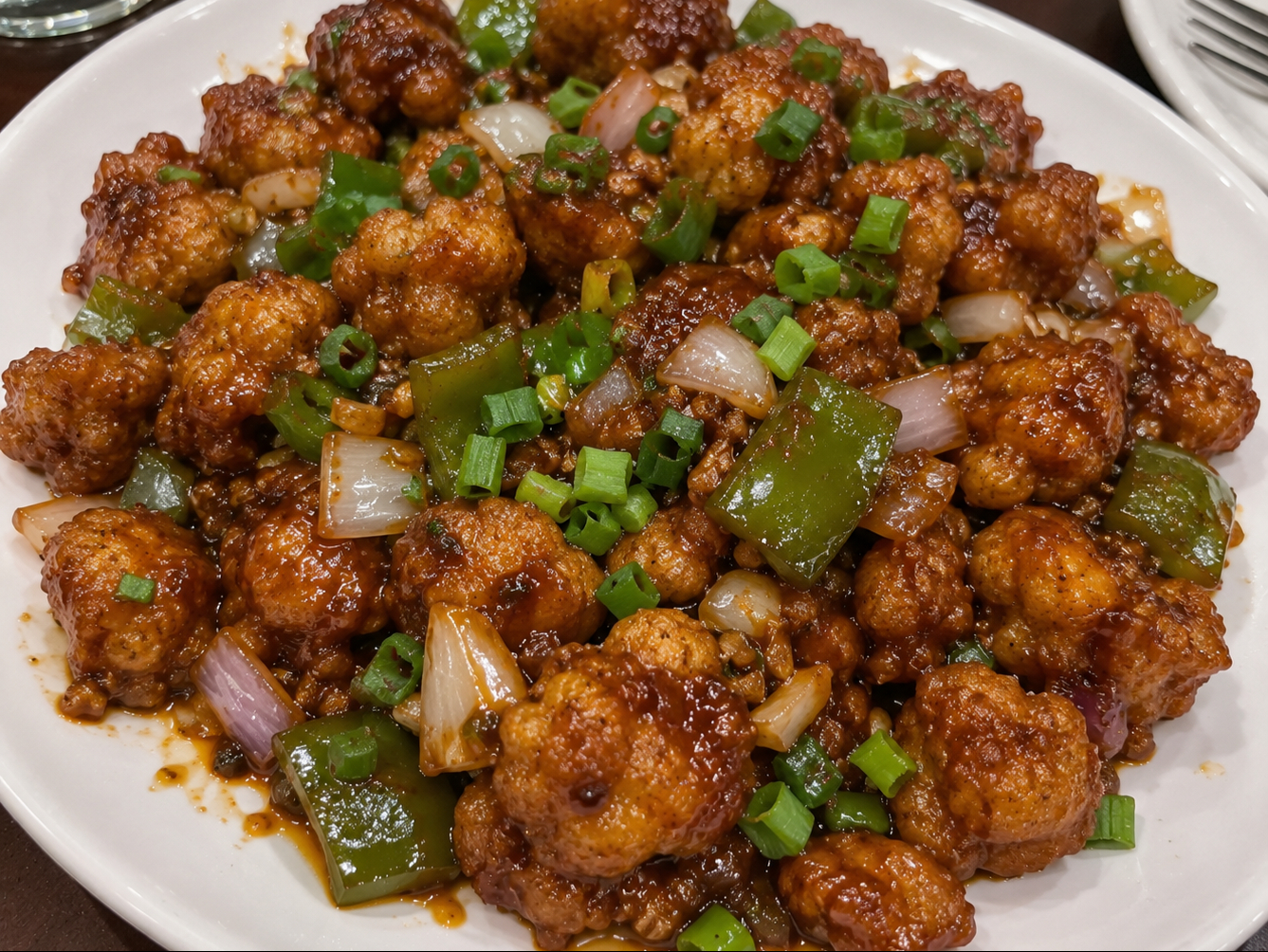 Gobi (Cauliflower) Manchurian.