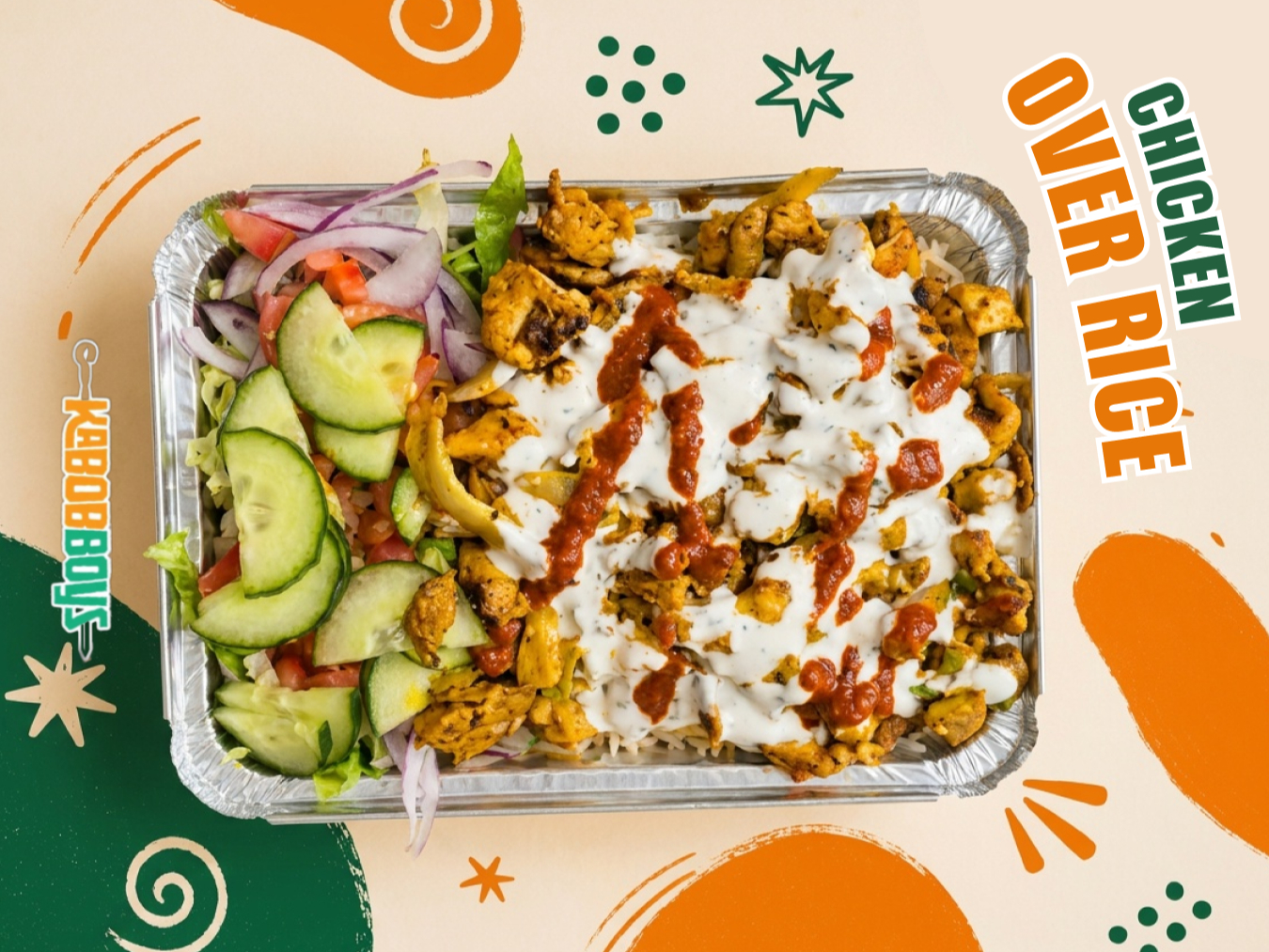 Chicken Over Rice.