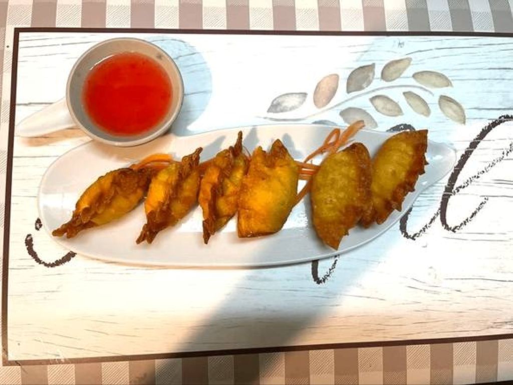 Crab Rangoon.
