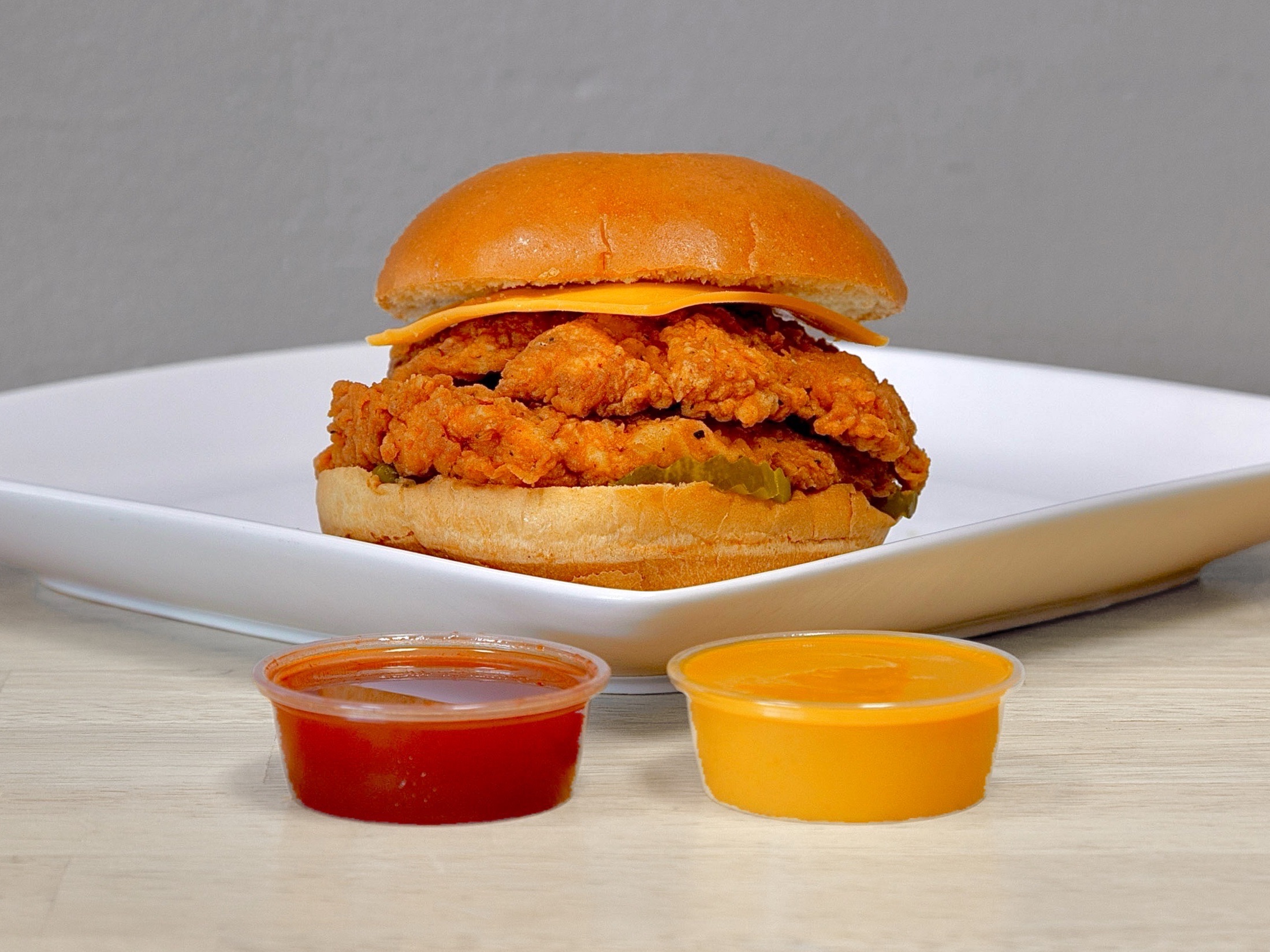 Regular Chicken Sandwich Only.