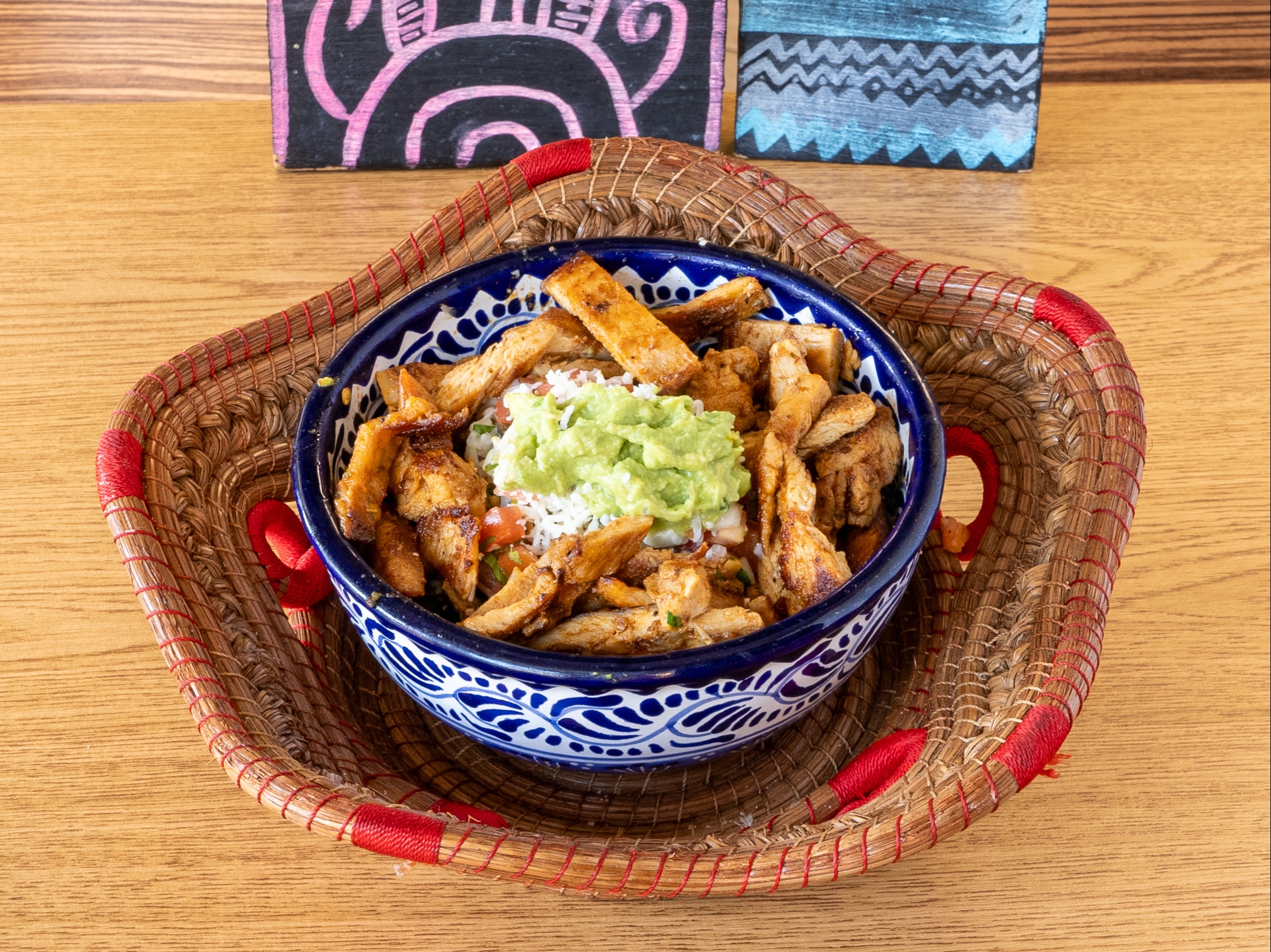 Fish Burrito Bowl.