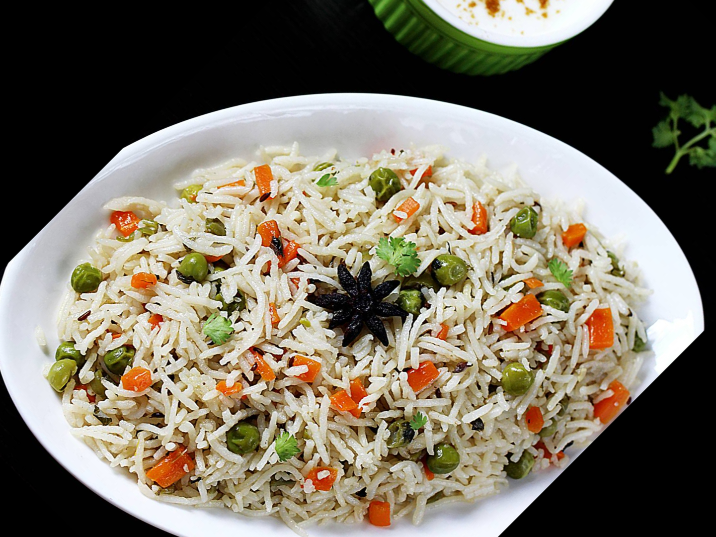 Pulao Rice.