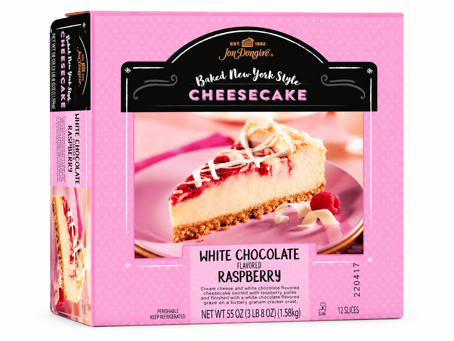 Raspberry Cheesecake.