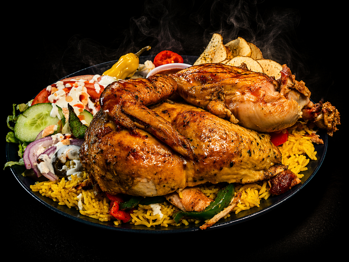 1/2 Rotisserie Chicken.