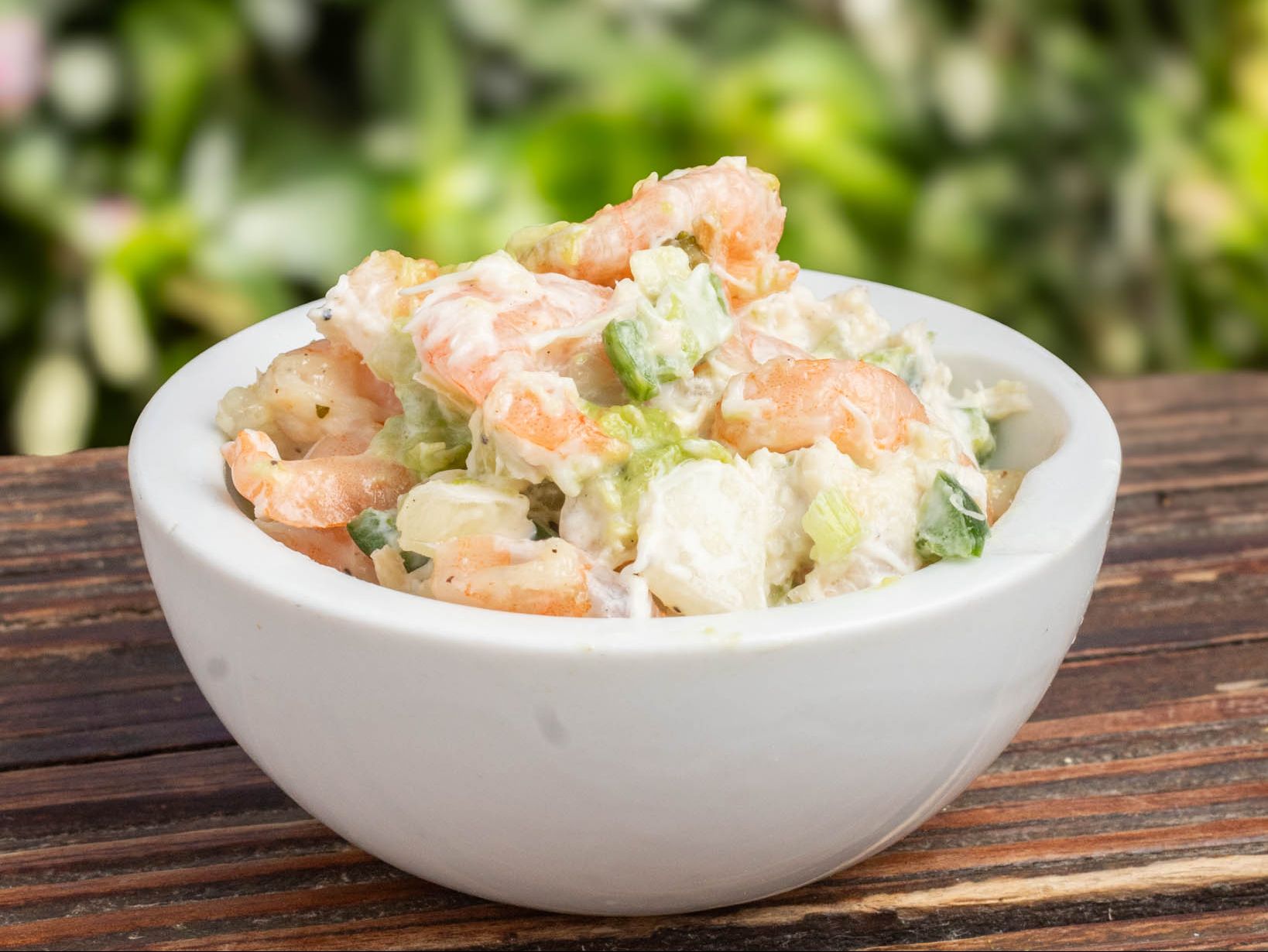 Side Of Shrimp & Crab Meat Salad.
