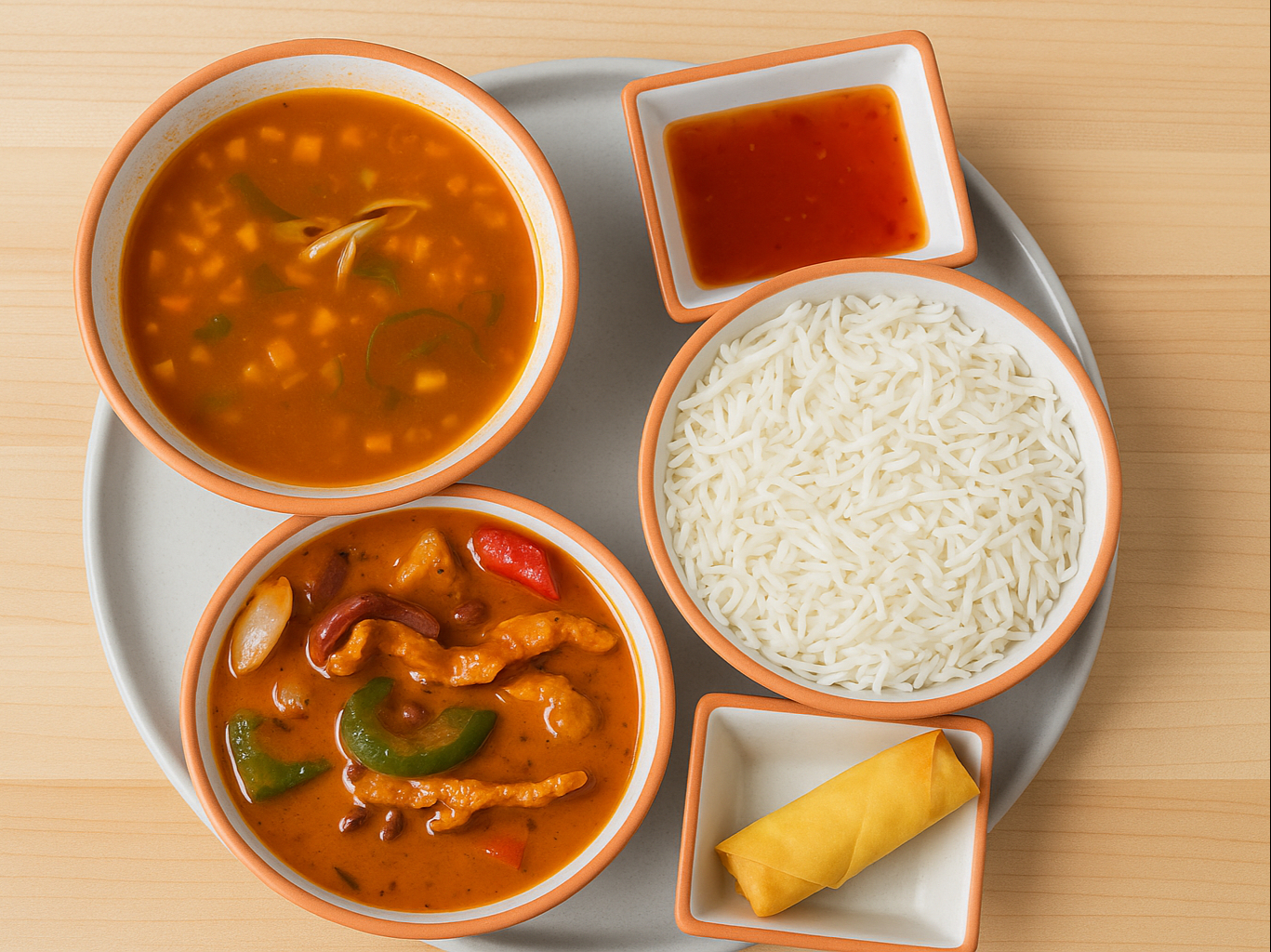 L5 Chicken Tikka Masala + Rice.