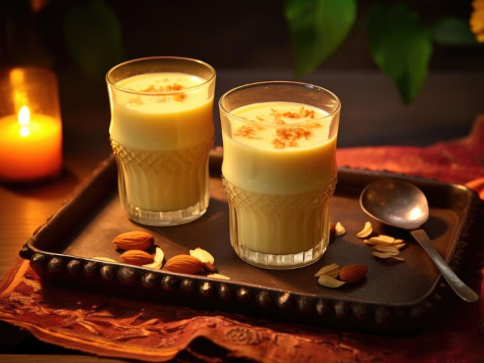 Badam Milk.