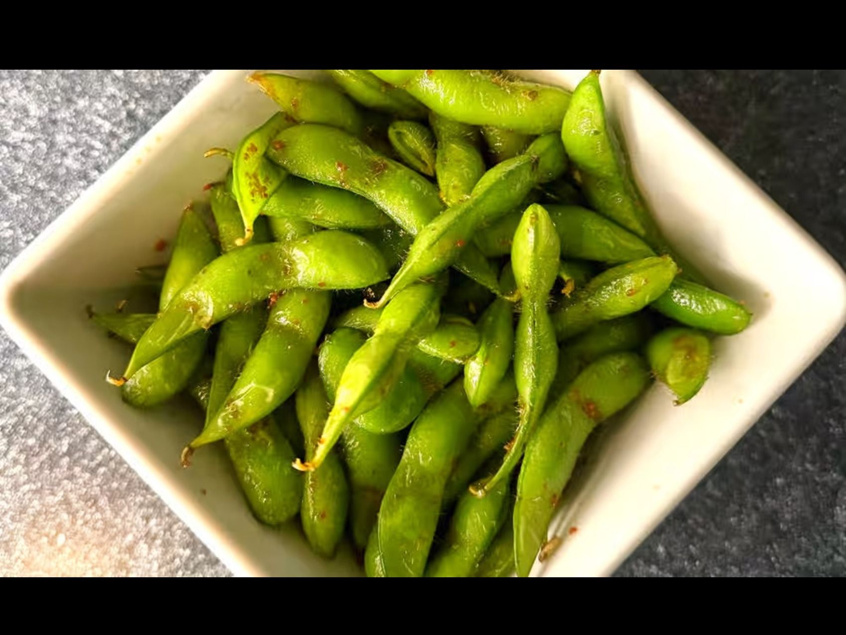 Seasoned Edamame.