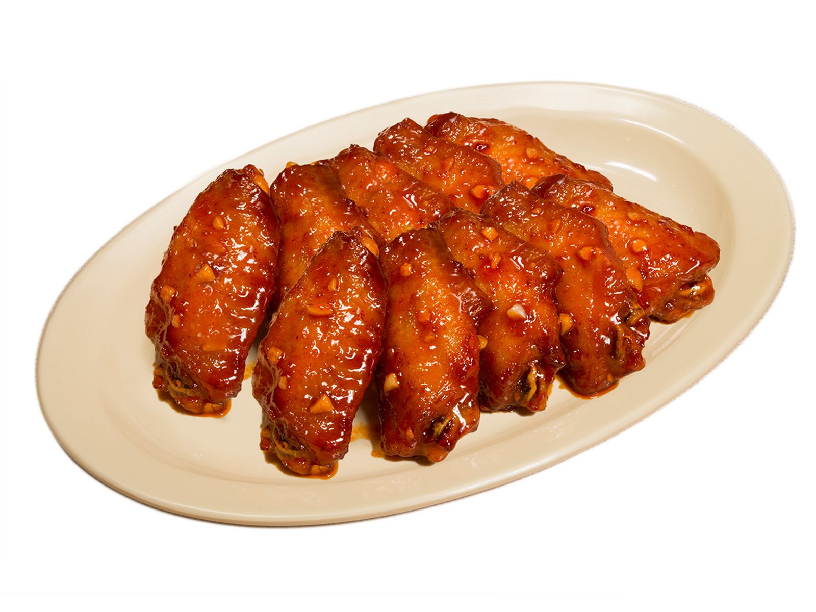 (10pc) Sweet and Spicy Chicken Wings.