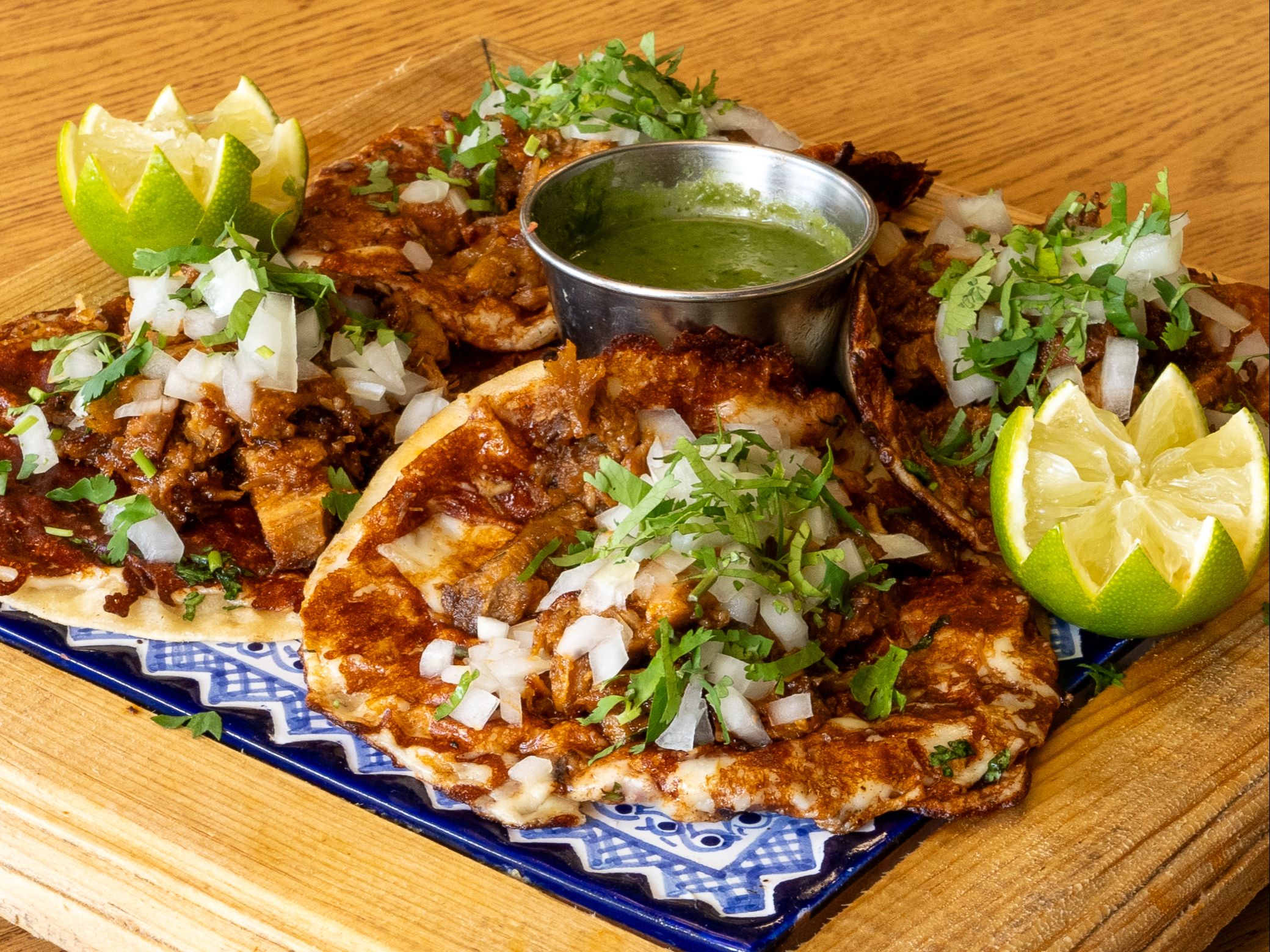 Short Ribs BBQ (pork)  Tacos