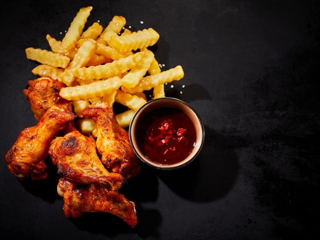 Wings & Fries.