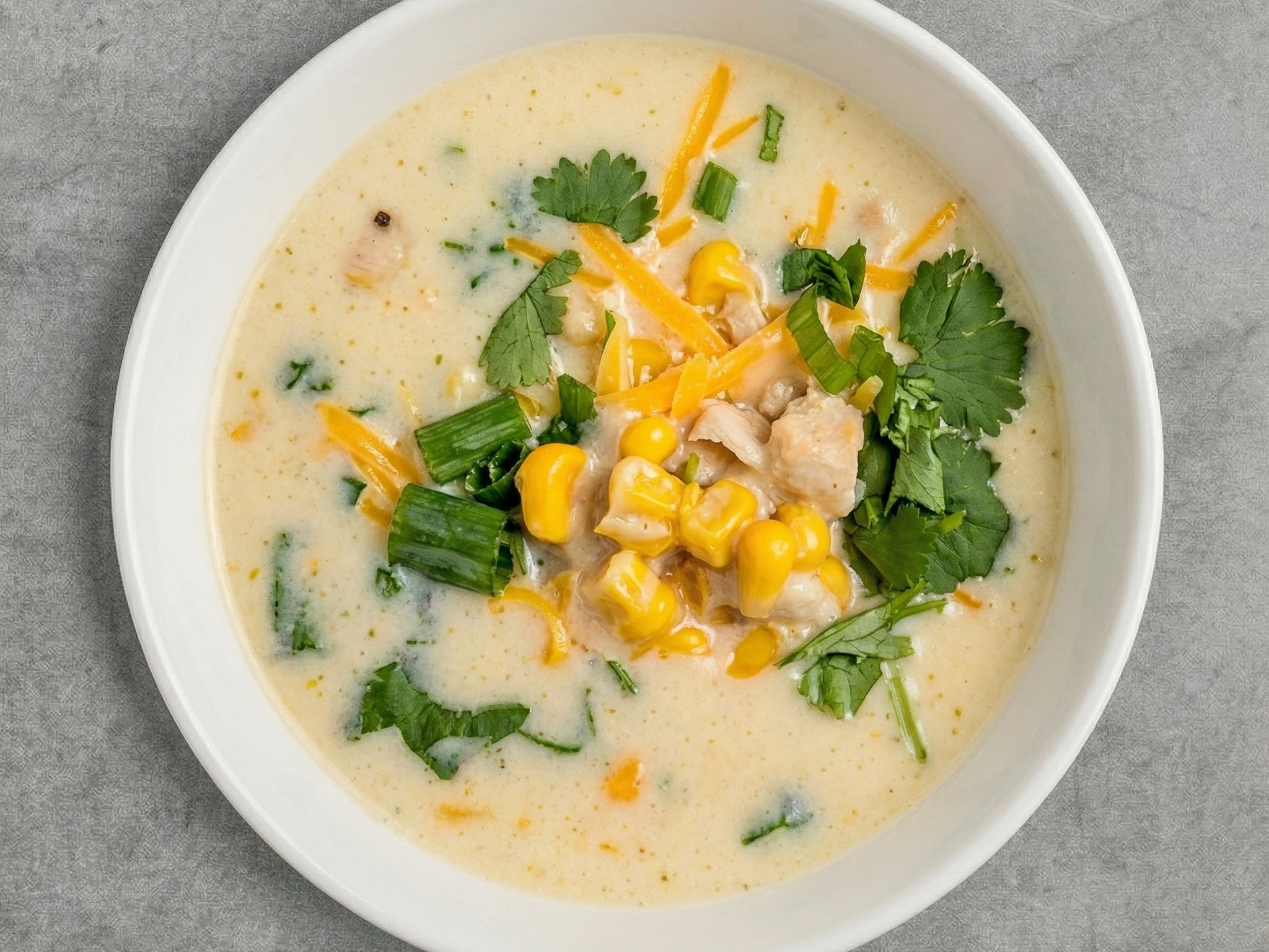 Fiesta Corn Chowder.