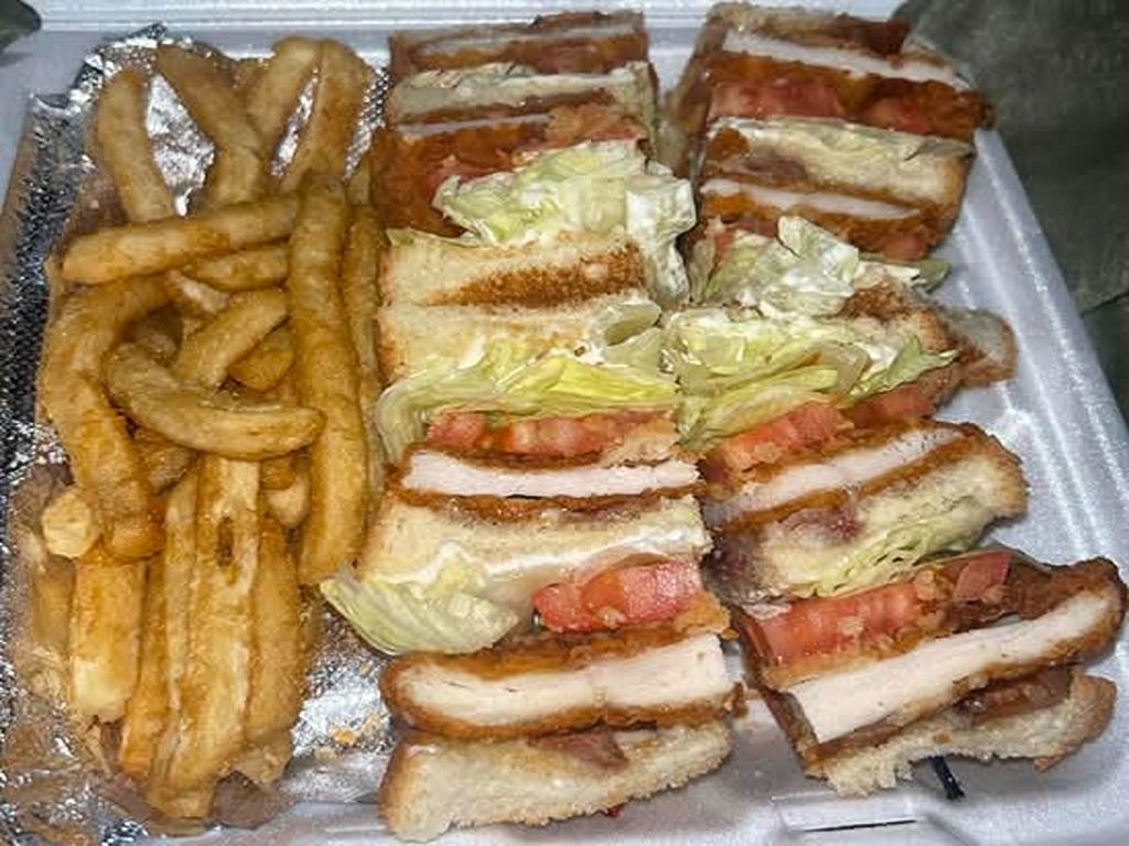 Crispy Chicken Club Sandwich