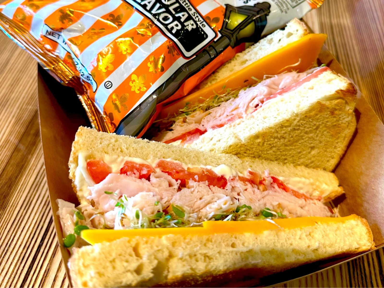 Sandwich Box Classic Turkey.