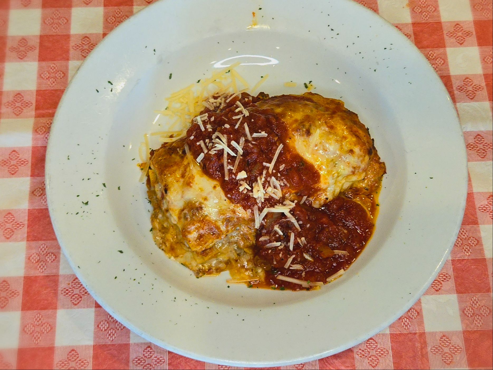 Vegetarian Lasagna.