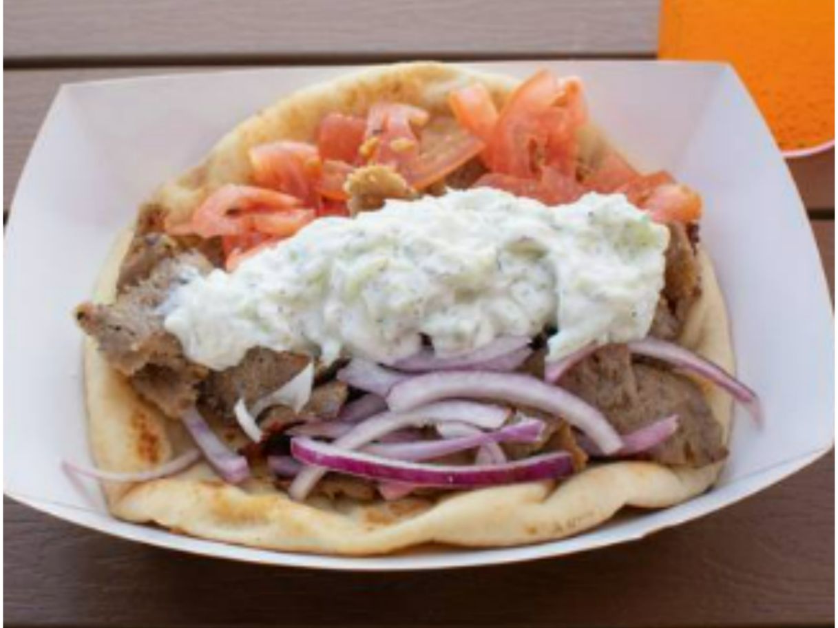 Gyro Wrap &Tzatziki.
