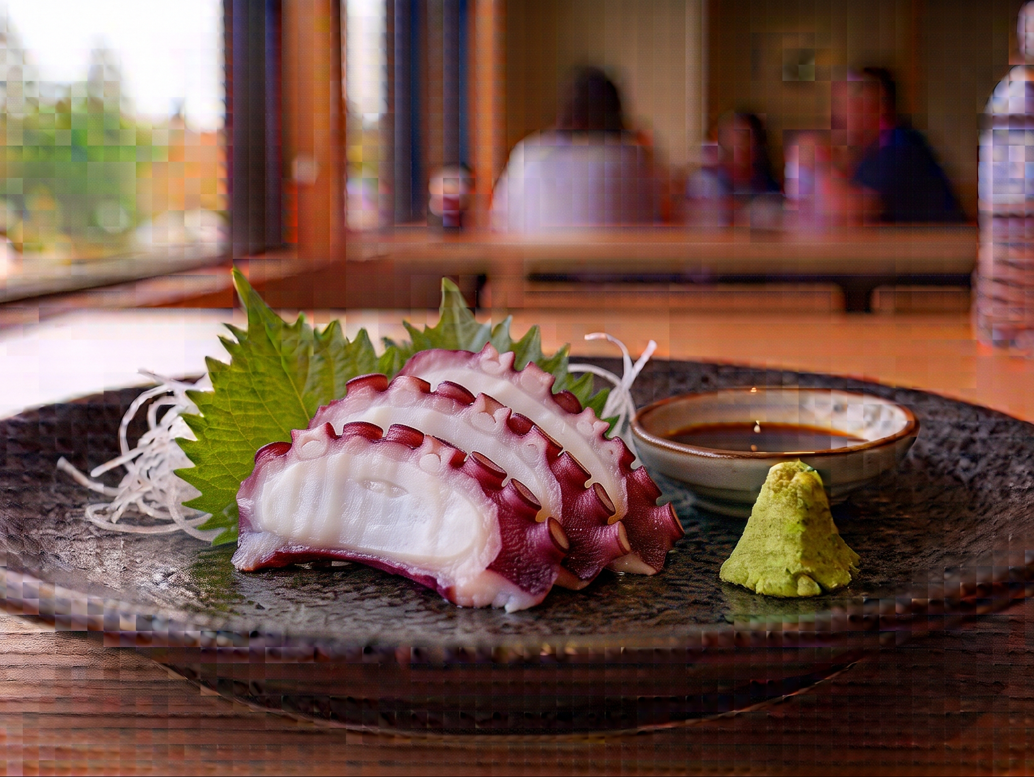 Tako Sashimi 3pc.