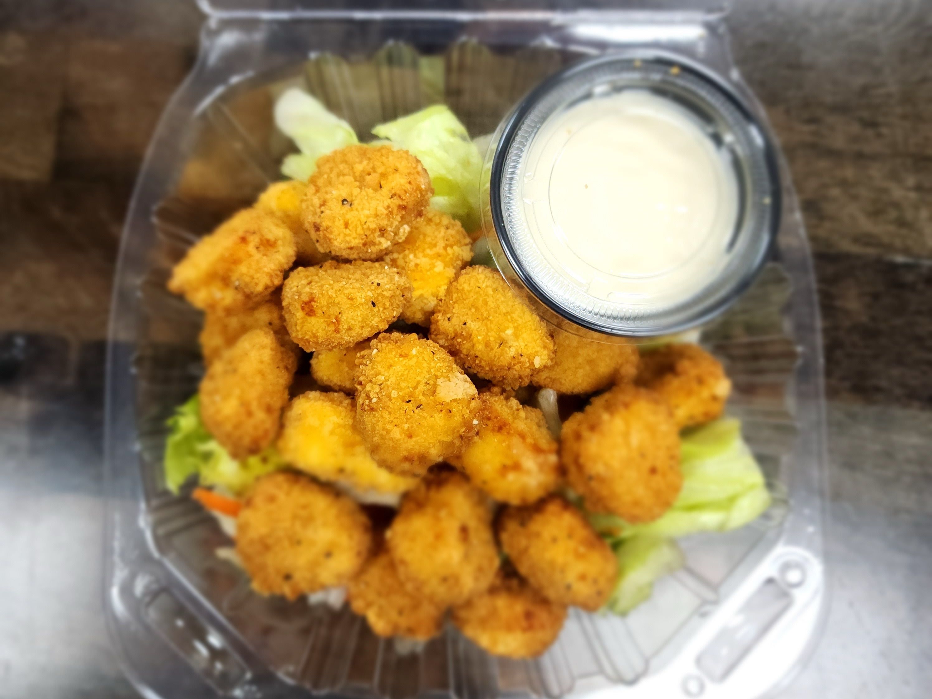 Citrus Popcorn Chicken.
