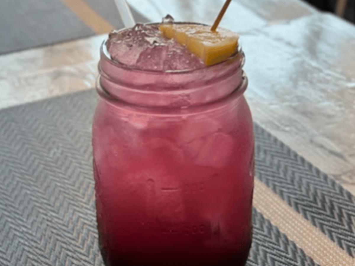 Butterfly Peas Lemonade.