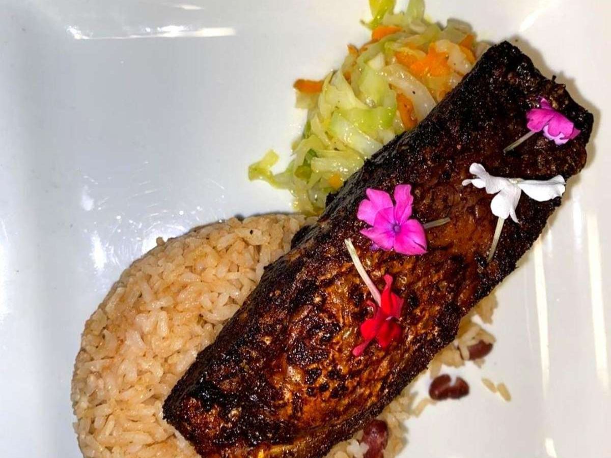 Reggae Jerk Salmon