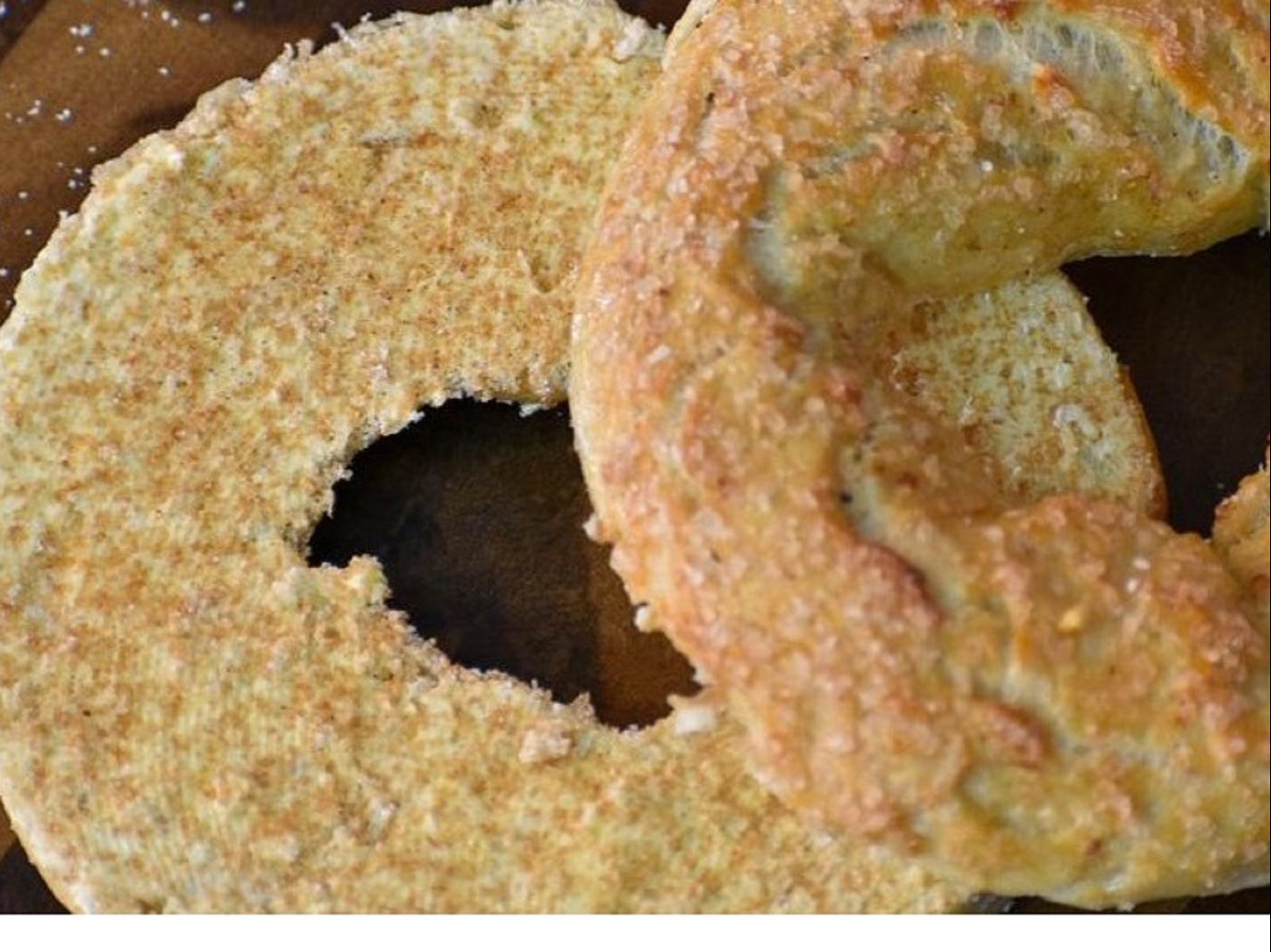 BAGEL BUTTER & CINNAMON SUGAR.