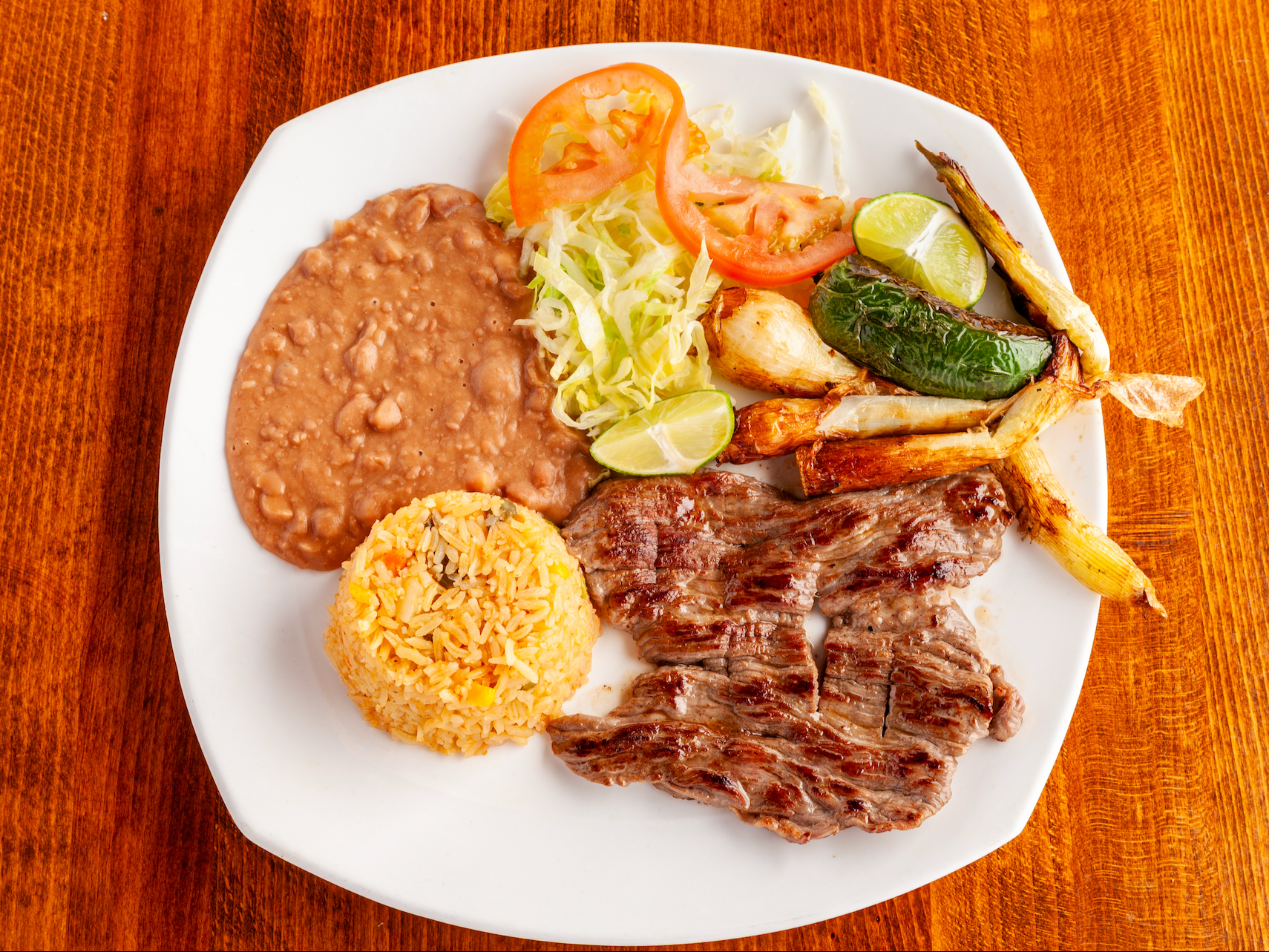 Arrachera Platillo.