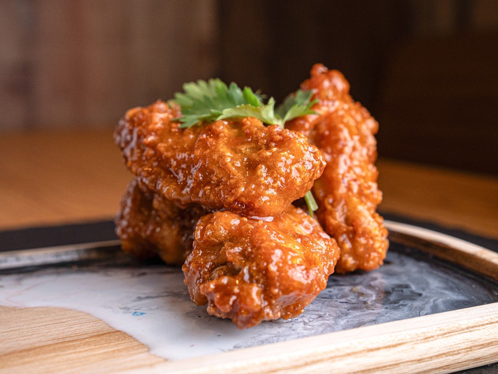 Fried Chicken Wings (Meal).