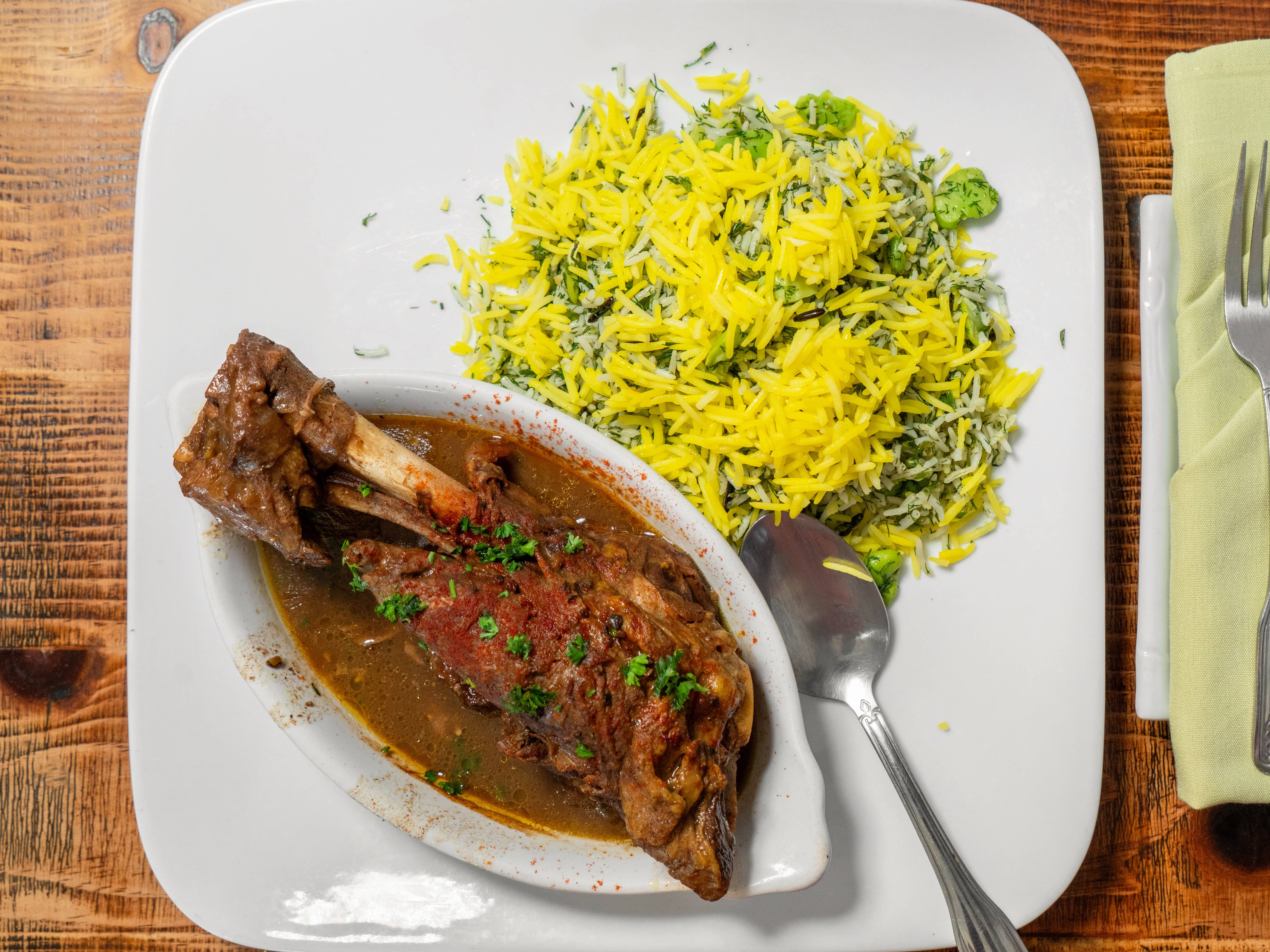 Lamb Shank.