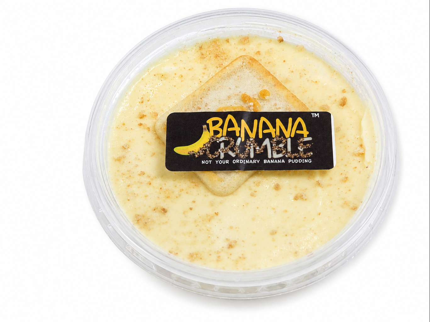 Banana Crumble Pudding.