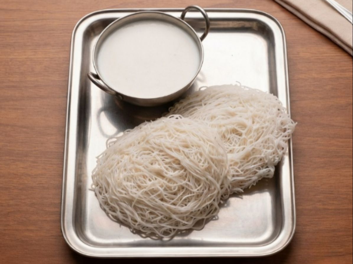 Coconut Milk Idiyappam.