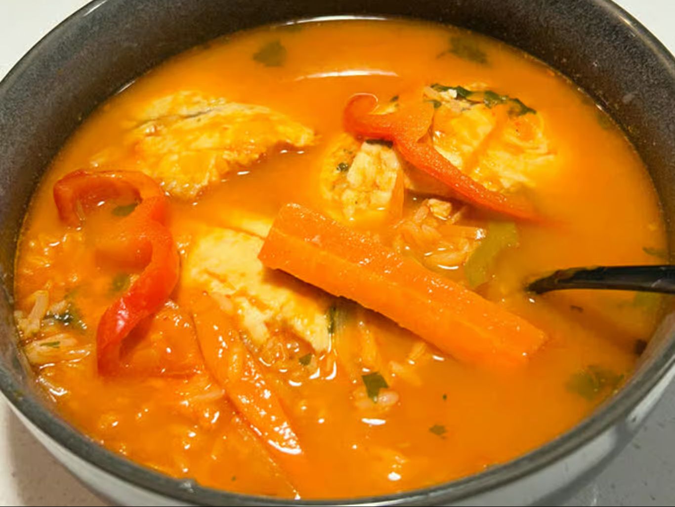 Caldo de Pescado.