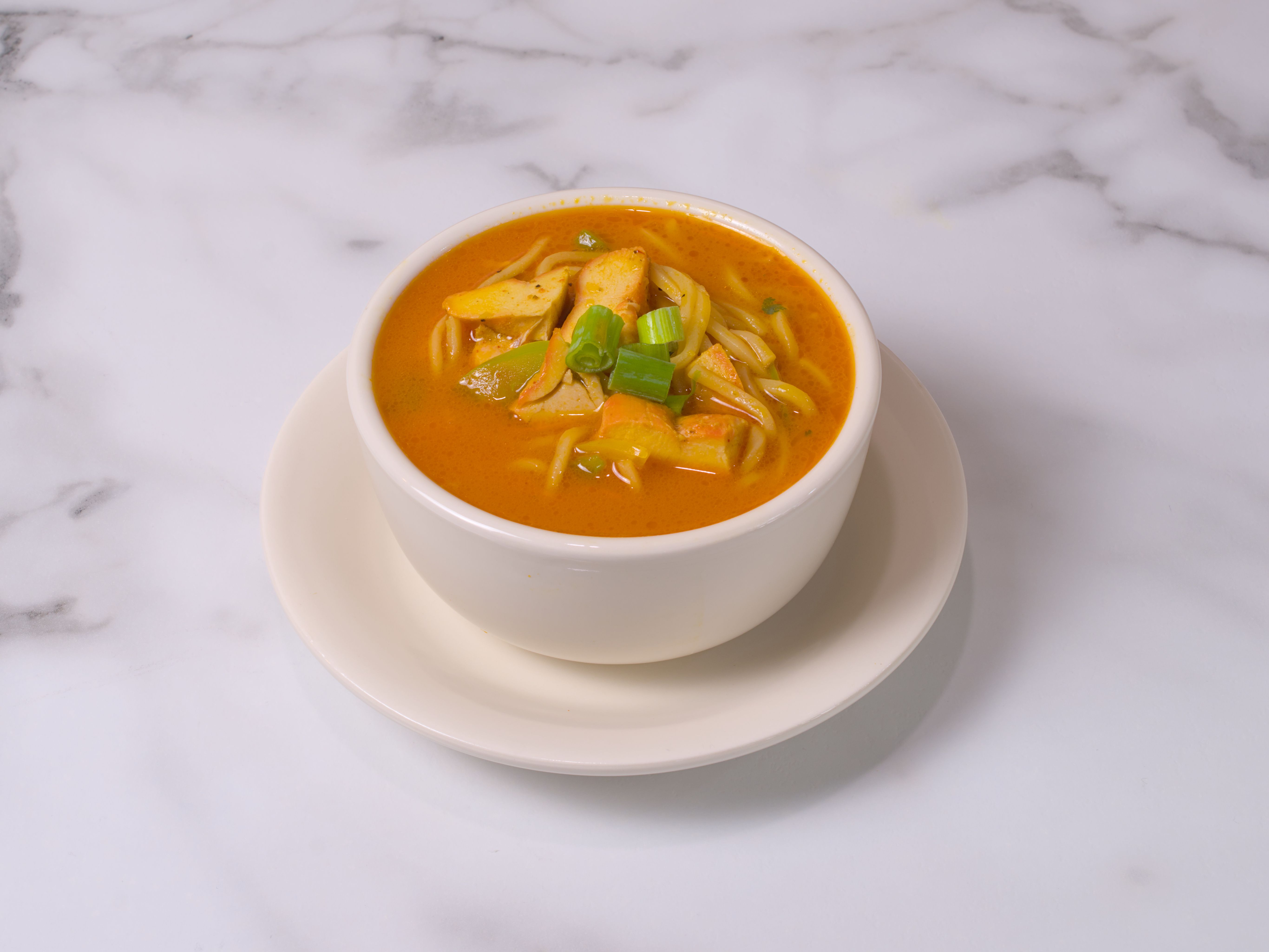 Chicken Khow Noodle Soup.