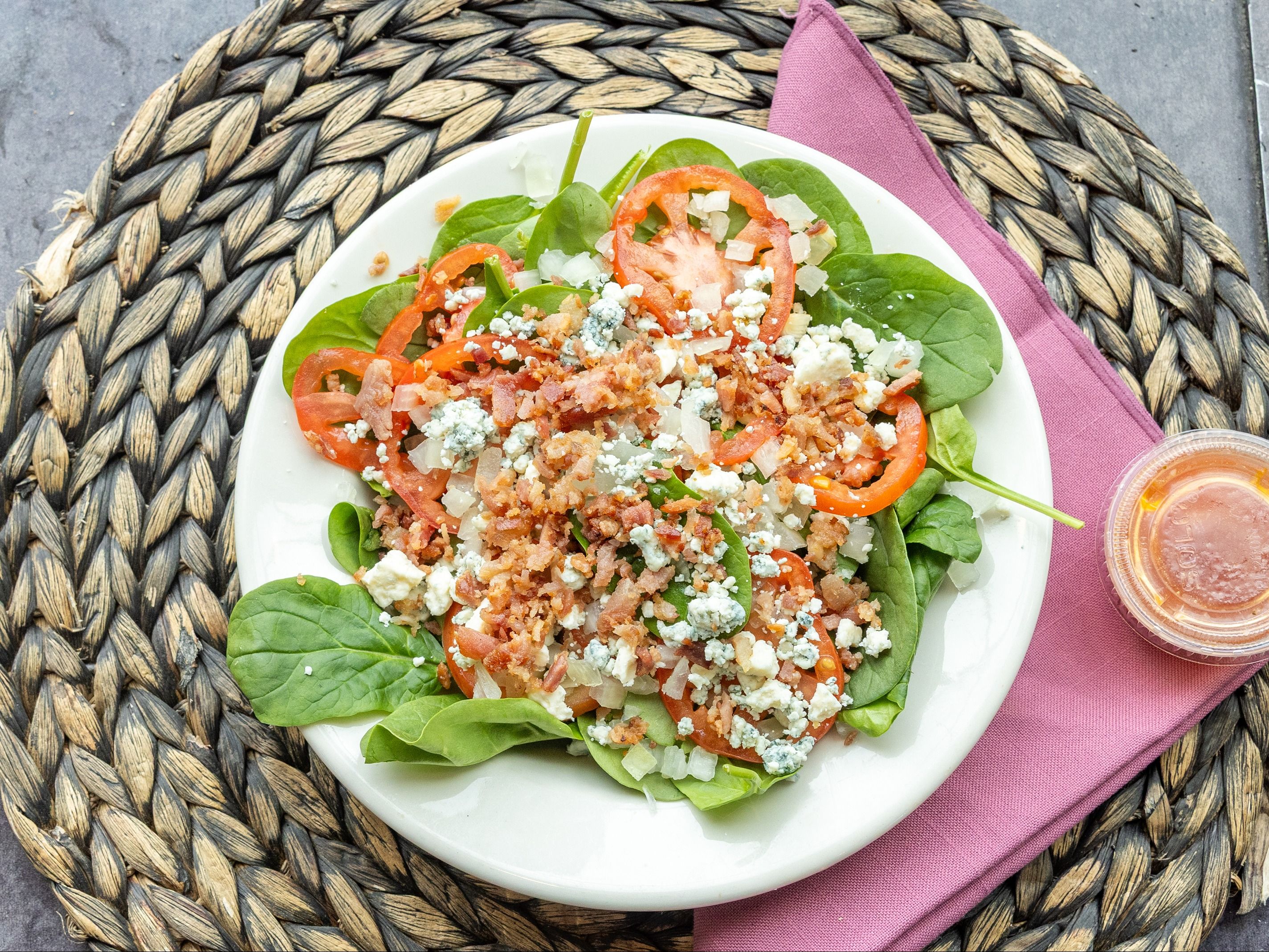 Summer Spinach Salad.