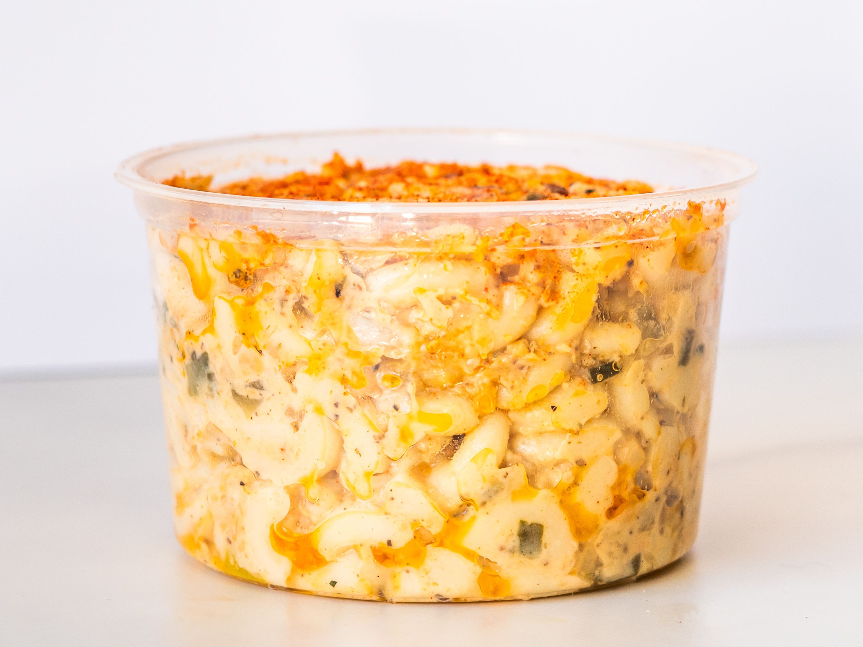 16 oz. Macaroni Salad.