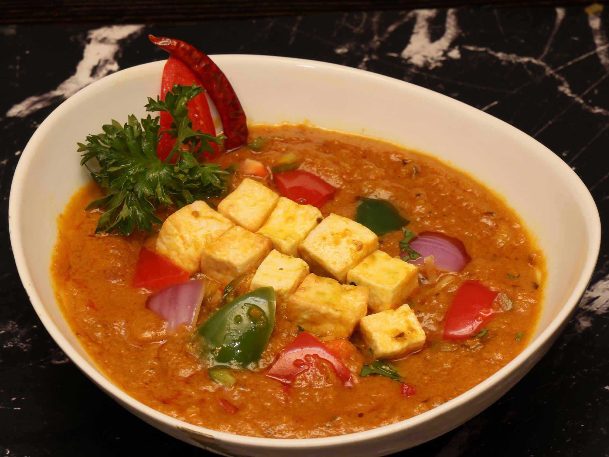 Kadai Paneer.