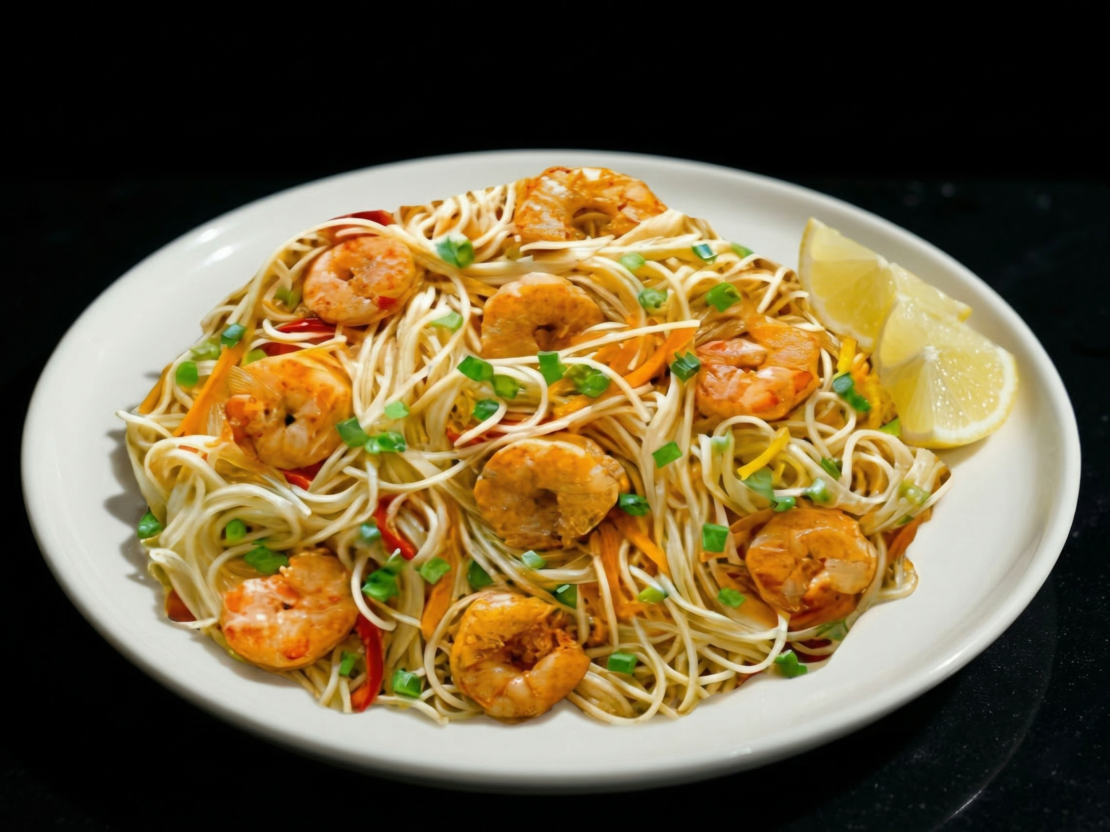 Shrimp Noodles.